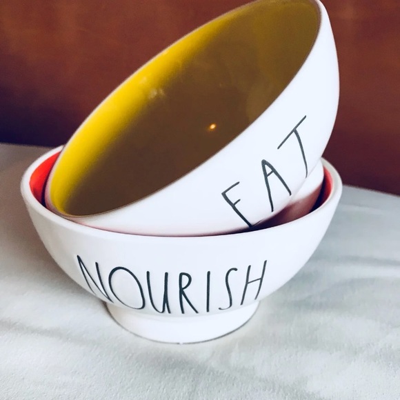Rae Dunn Other - Rae Dunn Nourish and Eat bowls
